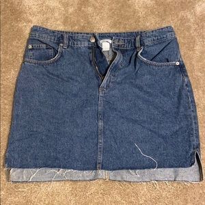 Jean skirt
